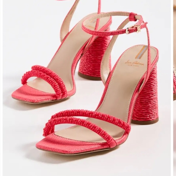 Sam Edelman beaded heels size 8.5 - Picture 4 of 4